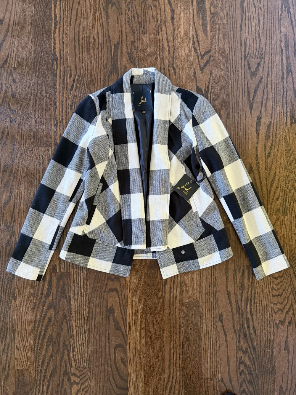 JACK by BB Dakota Buffalo Check Plaid Jacket XS